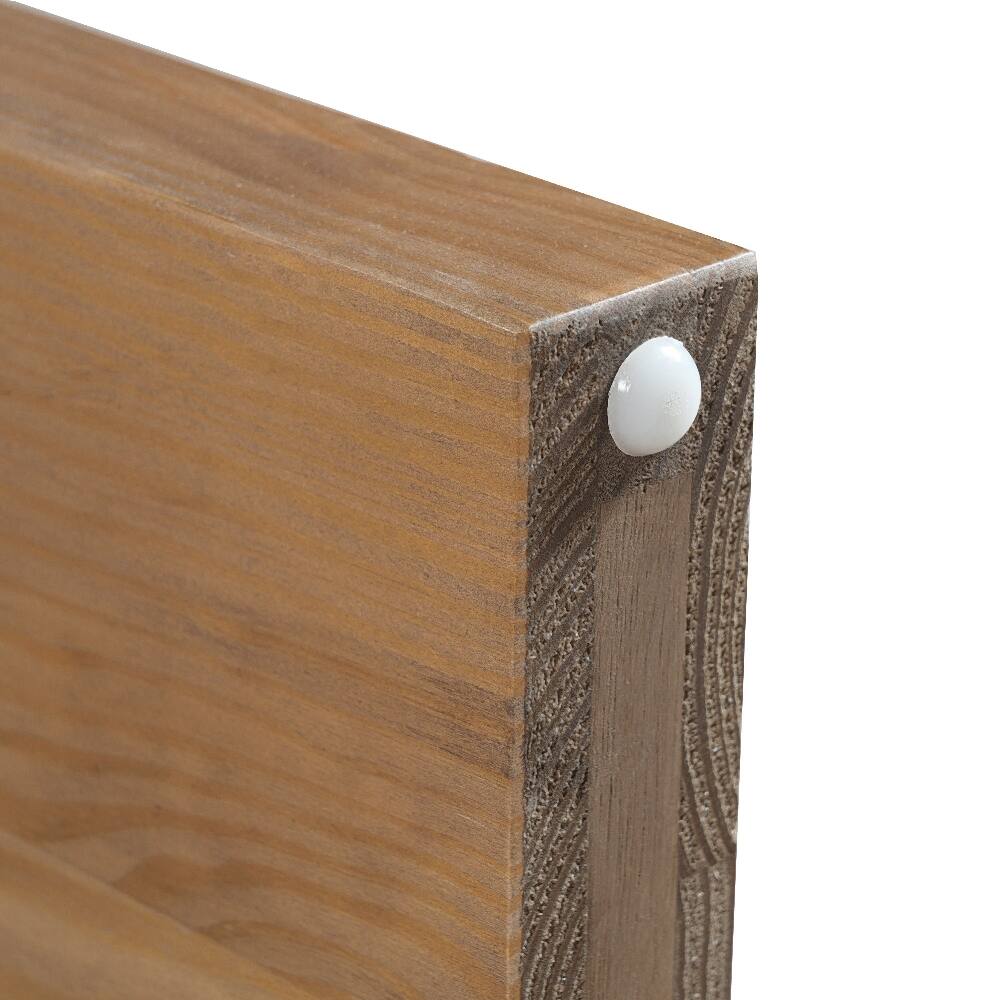 Alt View 7. Ropilly - Ropilly Solid Pine Dining Bench Rustic Wood Indoor Seating Heavy Duty Kitchen Furniture - Pine.