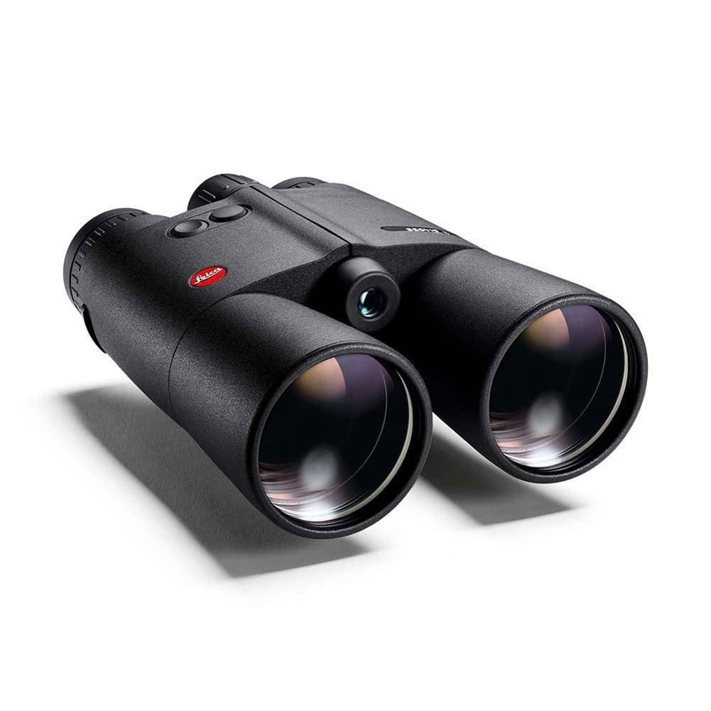 Alt View 1. Leica - LEICA Geovid R Gen 2022 Compact Lightweight Hunting Bird Watching Rangefinder Binoculars with Carrying Strap Incuded, 8x - Black.