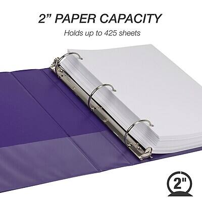 2" PAPER CAPACITY  
Holds up to 425 sheets