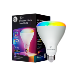 Cync - Dynamic Effects BR30 LED Light Bulb, Color Changing, 1pk - Full Color