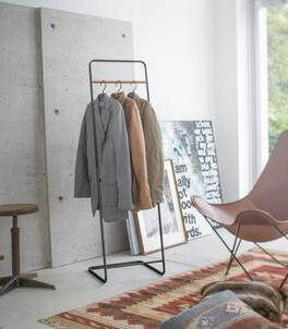 Yamazaki Home - Coat Rack (55" H) - Steel - Black