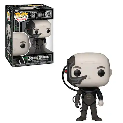 Ts Ood Frorll HATE HLM M POP! FIRST CONTACT 1708 MOVIES LOCUTUS OF BORG FIGURINE EN VINYLE FISURE f VINYL DE VNIE FIGURA PELIGRO % LGIO SAA 5 KSFXA A A7 ADVERTENCA - - - ATTENTION 52 - -d 300c NOW A a A MARME som Sin -