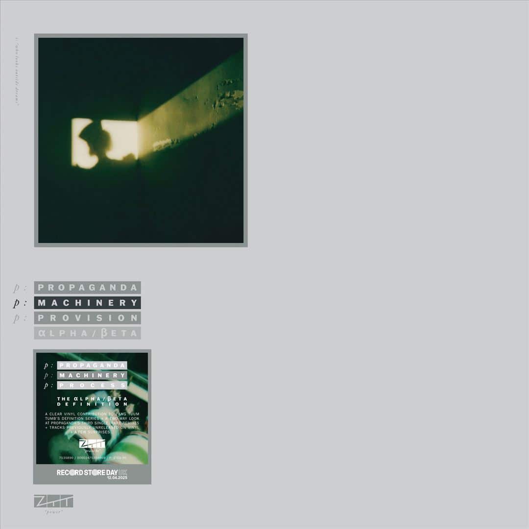 Propaganda - p: Machinery – the alpha:ßeta definition, Ultra Clear 2025 RSD Vinyl LP Propaganda - p: Machinery – the alpha:ßeta definition, Ultra Clear 2025 RSD Vinyl LP