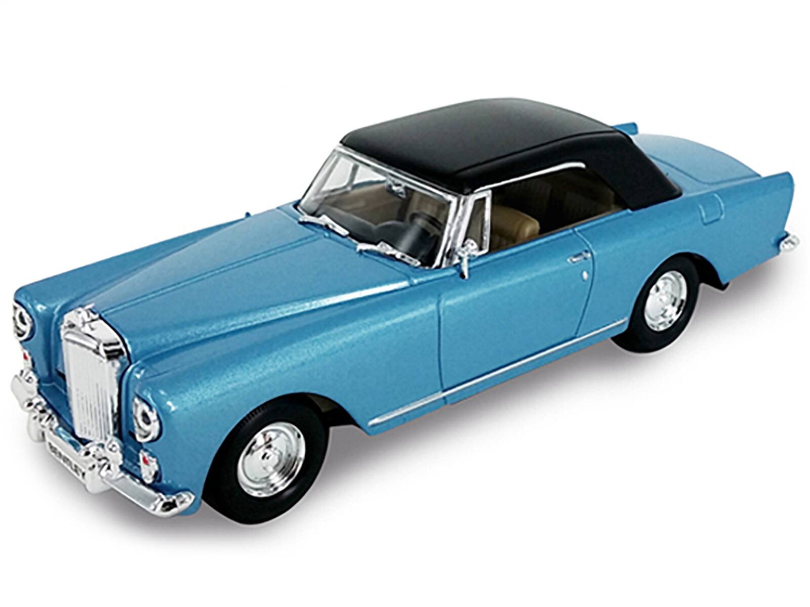 Alt View 1. Road Signature - 1961 Bentley Continental S2 Park Ward Blue 1/43 Diecast Model Car by Road Signature.