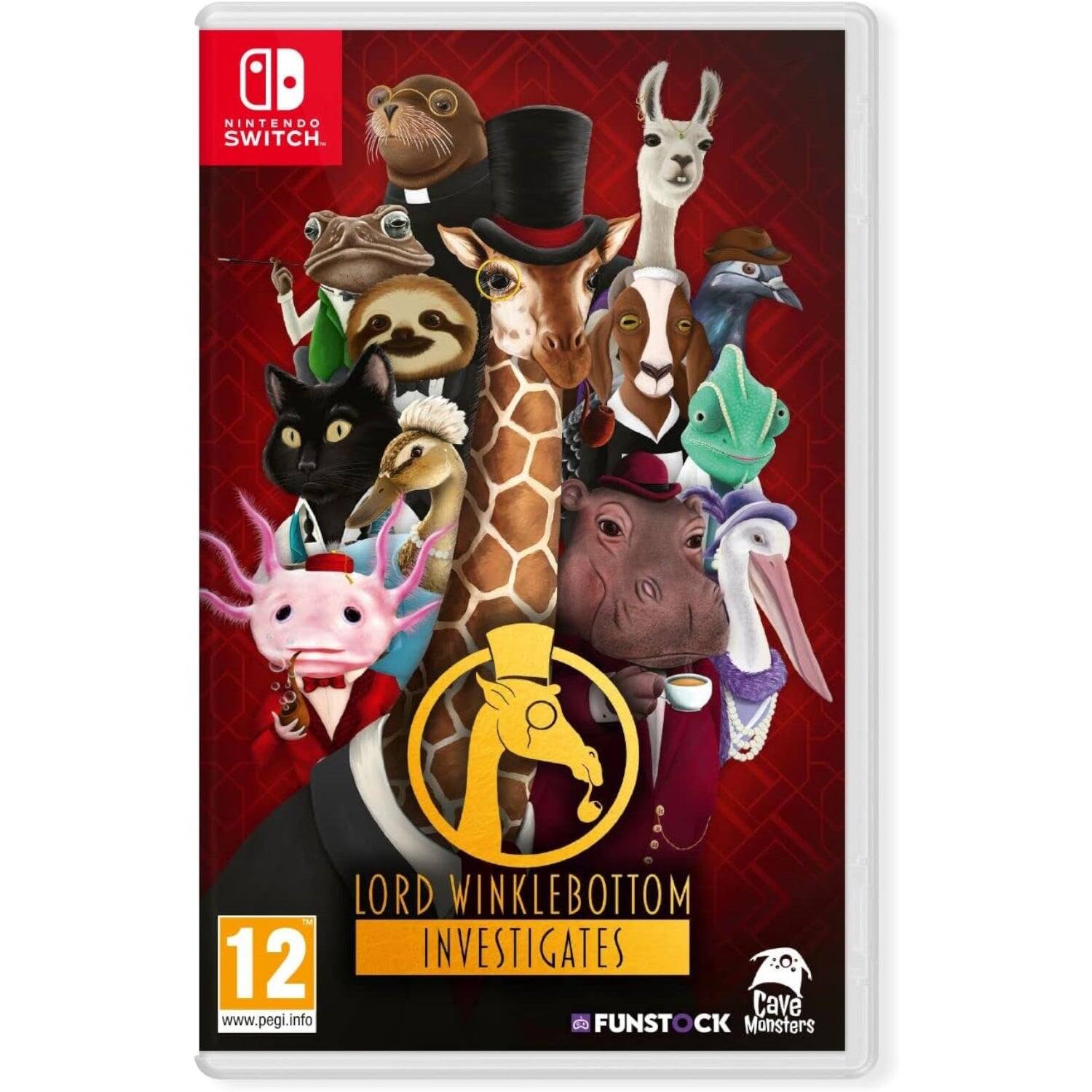 NINTENDO SWITCH

LORD WINKLEBOTTOM INVESTIGATES

12

www.pegi.info

Cave

FUNSTOCK

Monsters - T (Teen 13+)
