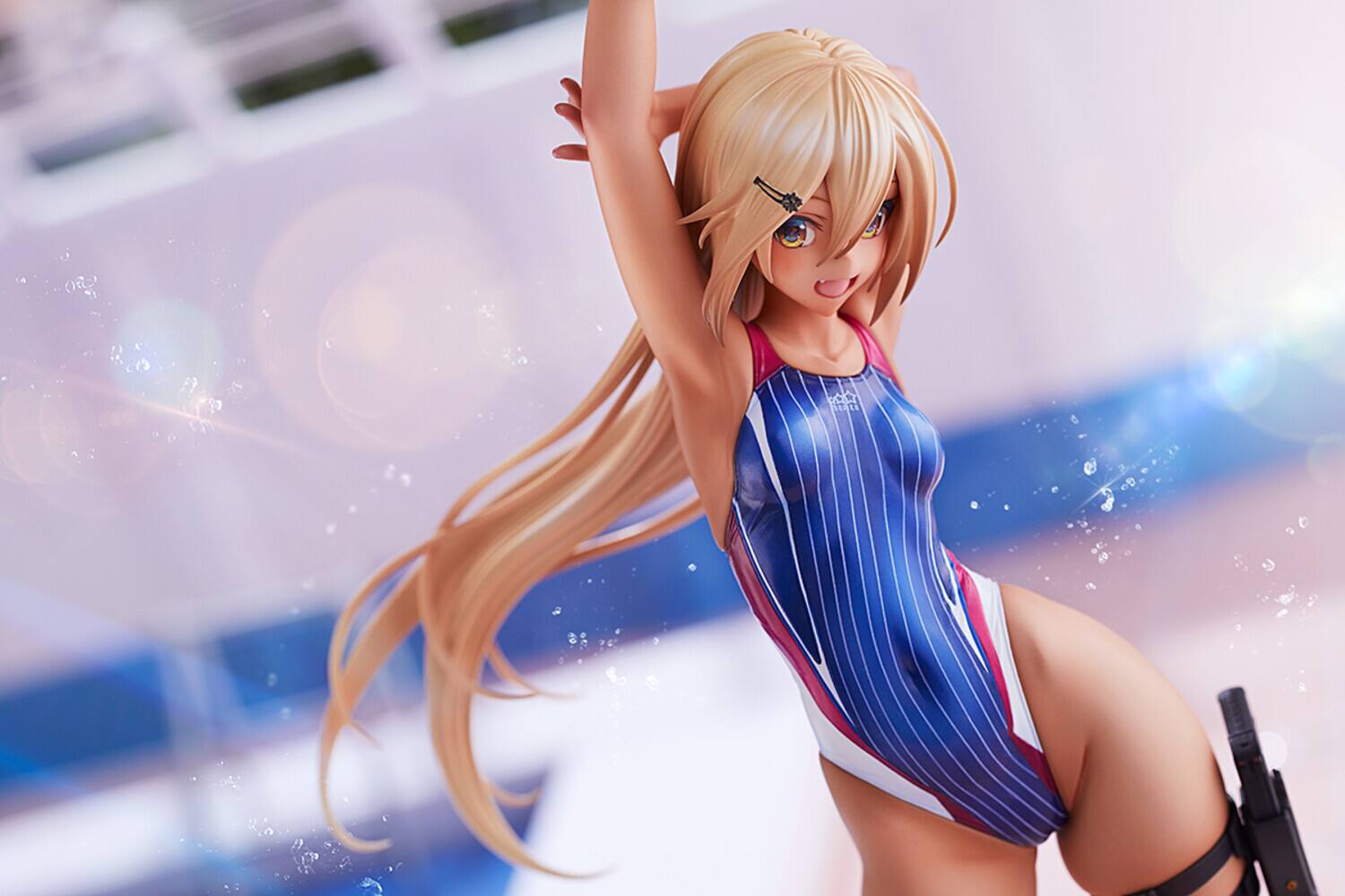 Alt View 2. PopMarket - Amakuni - Kouhai-Chan Of The Swimming Club 1/7 PVC Figure   - Collectibles - Multicolor.