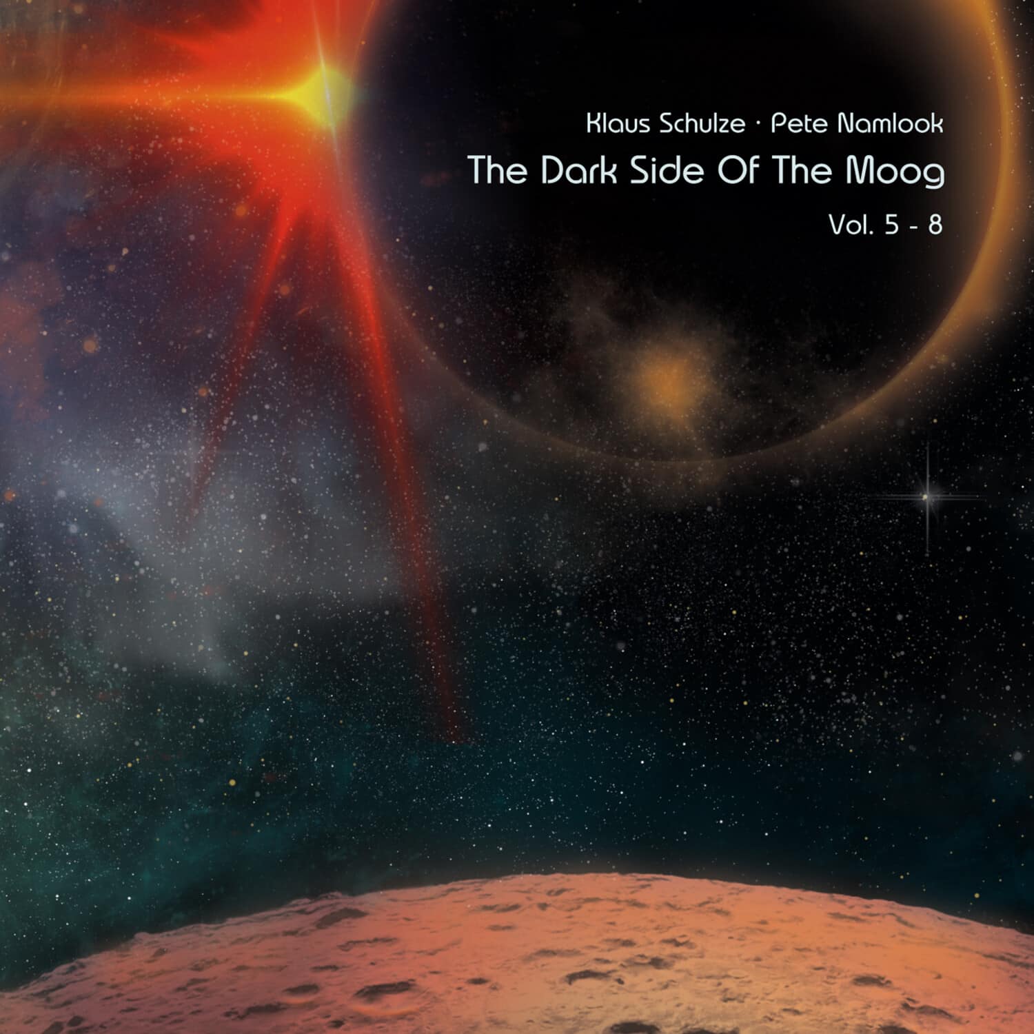 Schulze,Klaus / Namlook,Pete - Dark Side Of The Moog Vol. 5-8  - COMPACT DISCS