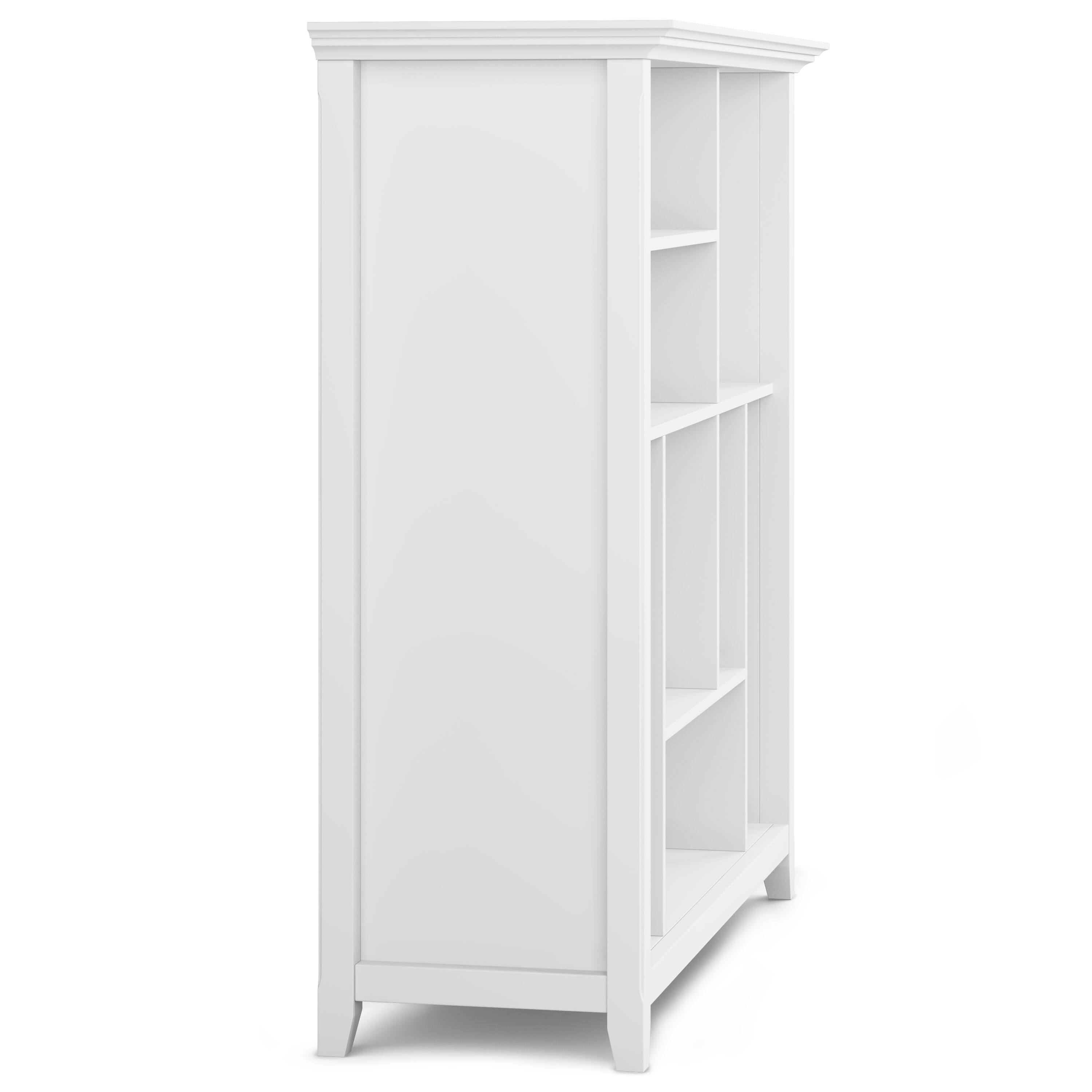 Alt View 12. Simpli Home - Amherst Multi Cube Bookcase and Storage Unit - White.