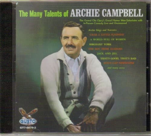 Archie Campbell - Many Talents of   - COMPACT DISCS [CD] price history on PriceWatchPro