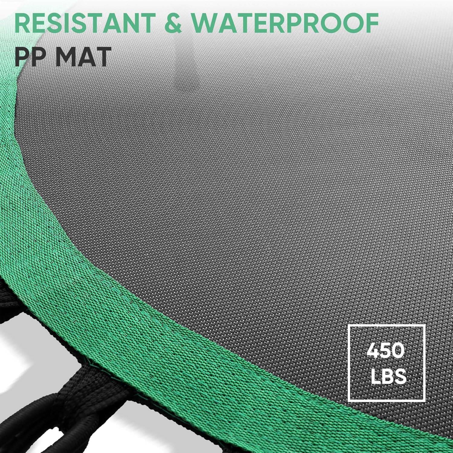 RESISTANT & WATERPROOF
PP MAT
450 LBS