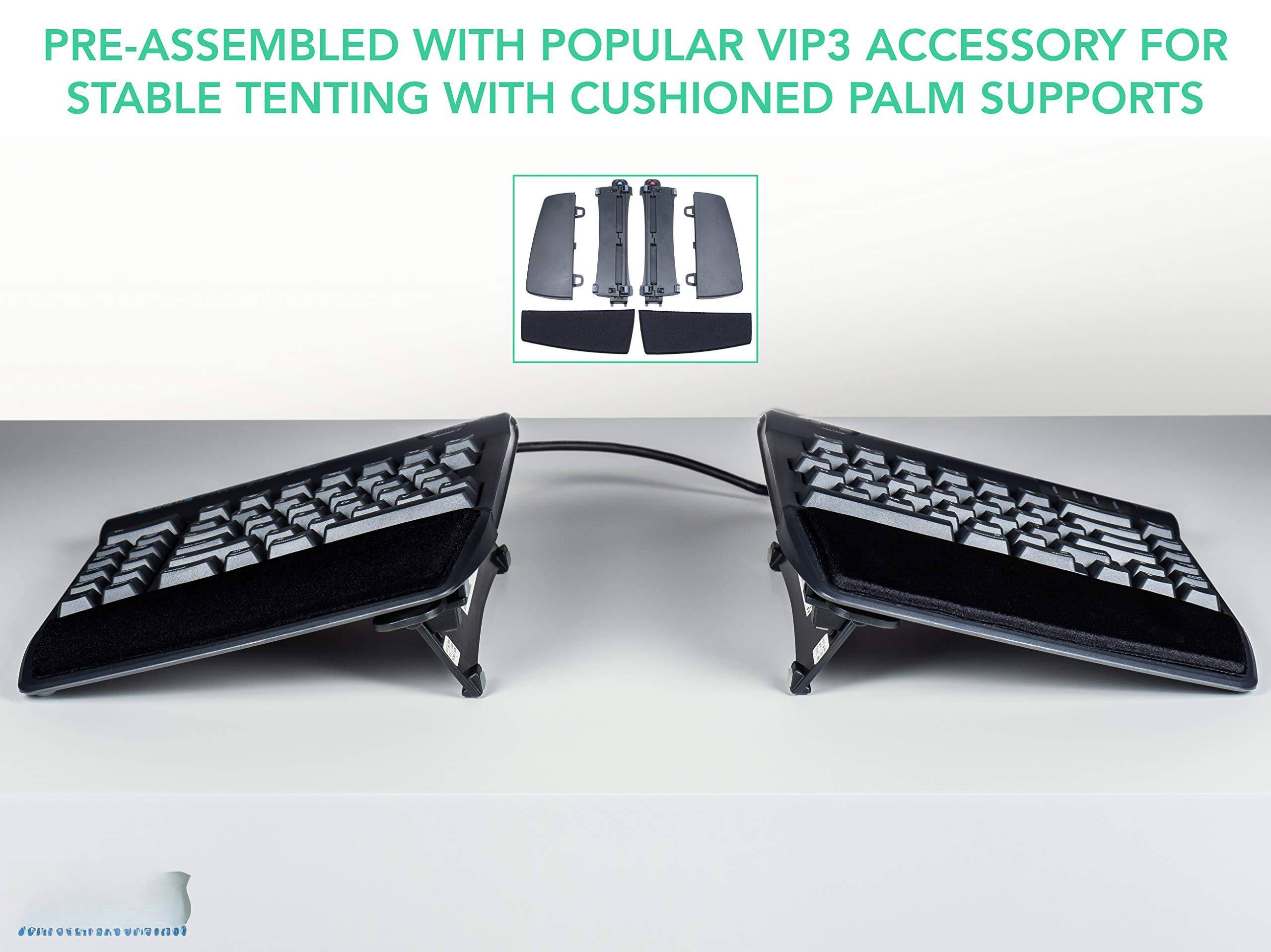 PRE-ASSEMBLED WITH POPULAR VIP3 ACCESSORY FOR STABLE TENTING WITH CUSHIONED PALM SUPPORTS