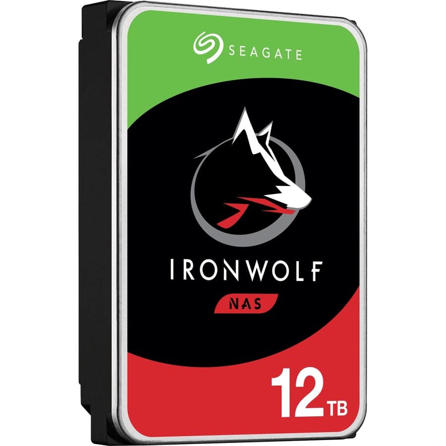 Seagate IronWolf 12TB NAS Internal Hard Drive with Rescue Data