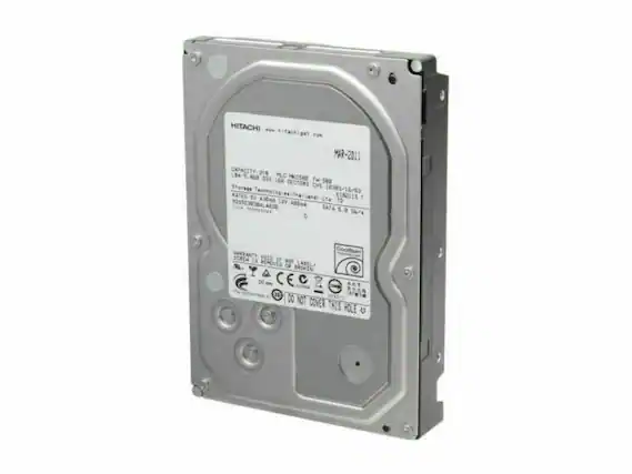 HITACHI MAR-2011
CAPACITY: 318 GB
LBA: 603,552,000
SECTORS: 16,383/16/63
MLC: H5AG
RATED SPEED: 7200 RPM
SATA 6 Gb/s
DO NOT COVER THIS HOLE
WARRANTY VOID IF ANY LABEL IS REMOVED OR TAMPERED WITH