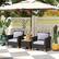 Alt View 5. Costway - 3 PCS Patio Rattan Furniture Set Cushioned Sofa Storage Table with Wood Top - Gray.