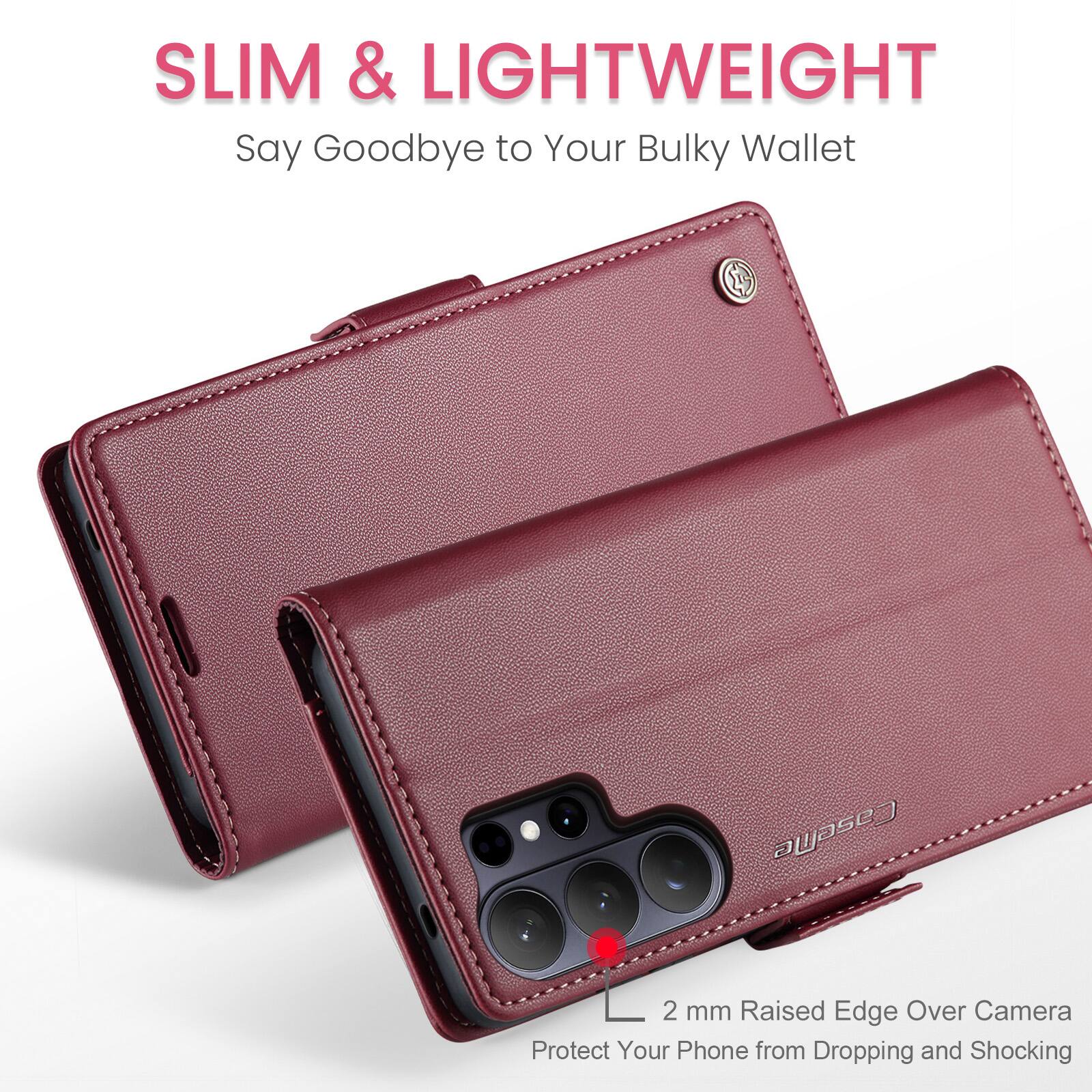 SLIM & LIGHTWEIGHT  
Say Goodbye to Your Bulky Wallet  

CaseNe 2 mm Raised Edge Over Camera  
Protect Your Phone from Dropping and Shocking