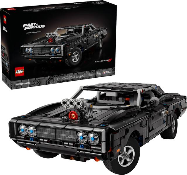 LEGO - Technic Fast and Furious Dodge Charger R/T Car 42231