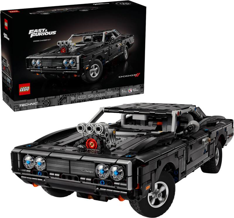 LEGO - Technic Fast and Furious Dodge Charger R/T Car 42231