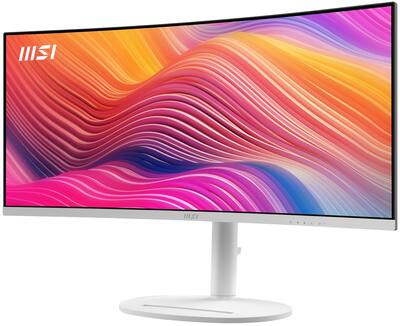 極美品! MSI 34型 Modernホワイト MODERN-MD342CQPW MSI Modern MD342CQPW 34