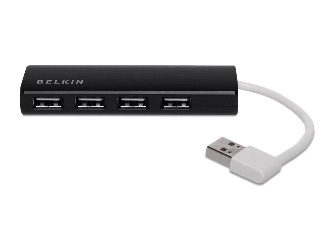 Alt View 9. Belkin - Belkin Ultra-Slim 4-port USB Hub.