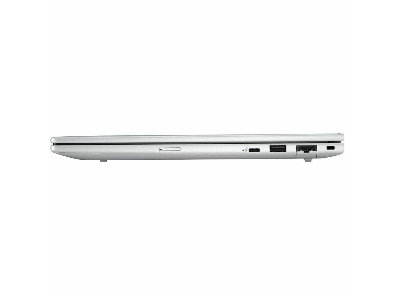Left. HP - HP EliteBook 8 G1i 14" - Intel Core Ultra 5 - 16 GB - 512 GB SSD - Win 11 Pro - Intel Arc - 802.11be (C2EP2UT#ABA) - Meteor Silver.