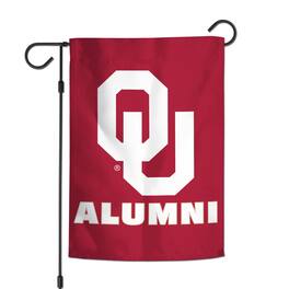 WinCraft - Oklahoma Sooners 12" x 18" Double-Sided Alumni Garden Flag - Multicolor