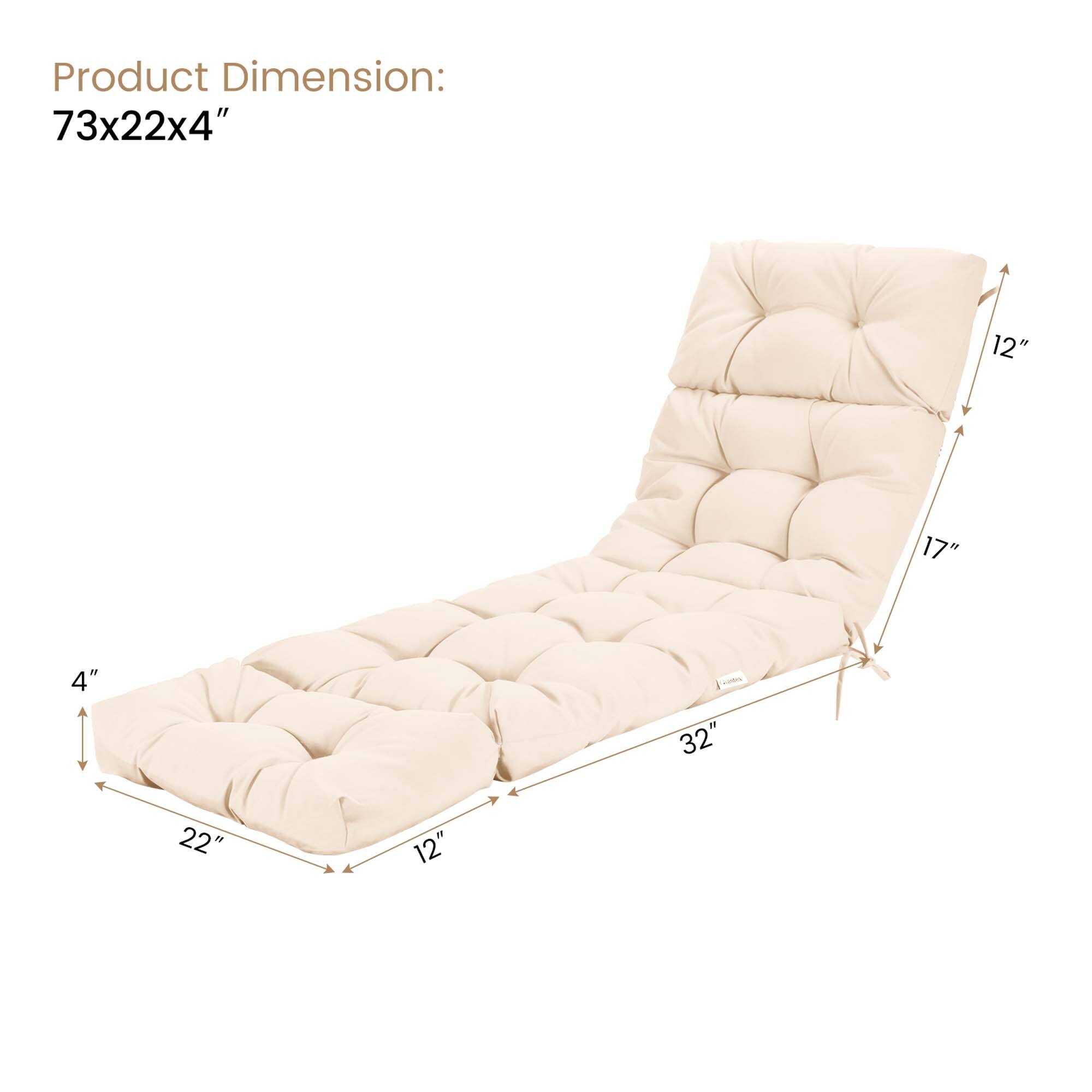Product Dimension:  
73x22x4"  

12"  
17"  
32"  
22"  
12"  
4"