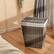 Alt View 12. Costway - Handwoven Laundry Hamper Foldable w/Removable Liner, Lid & Handles - Grey.