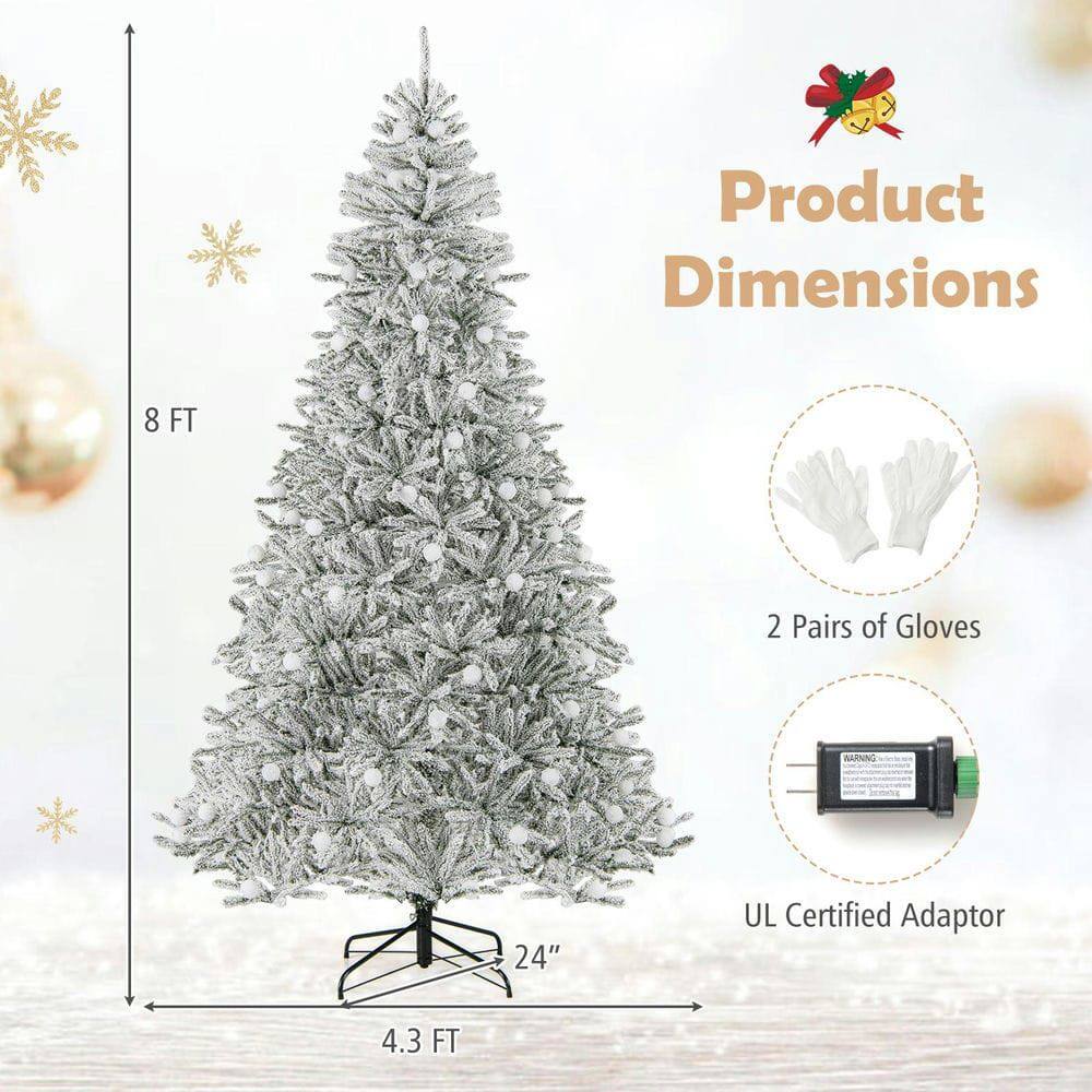 Product Dimensions  
8 FT  
2 Pairs of Gloves  
24"  
UL Certified Adaptor  
4.3 FT