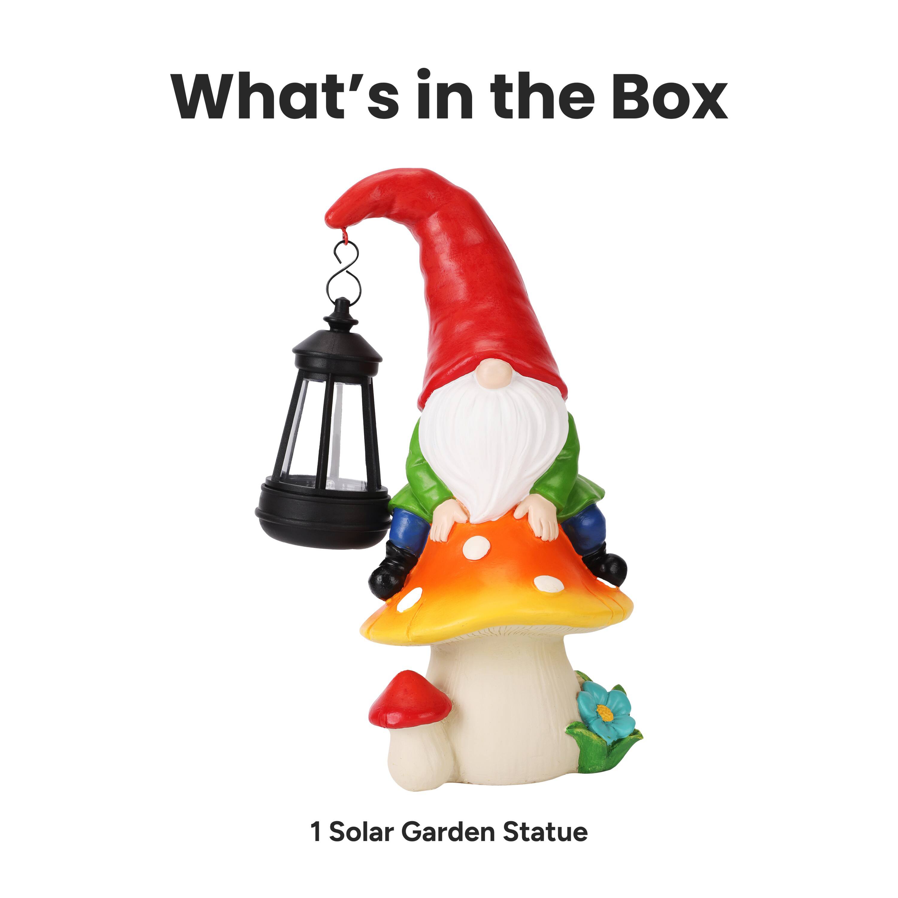 What's in the Box

1 Solar Garden Statue