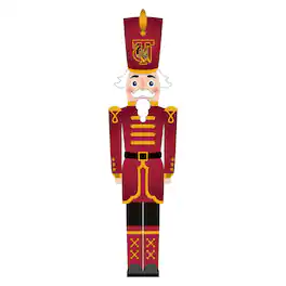 Fan Creations - Tuskegee Golden Tigers 46" Nutcracker Leaner - Multicolor