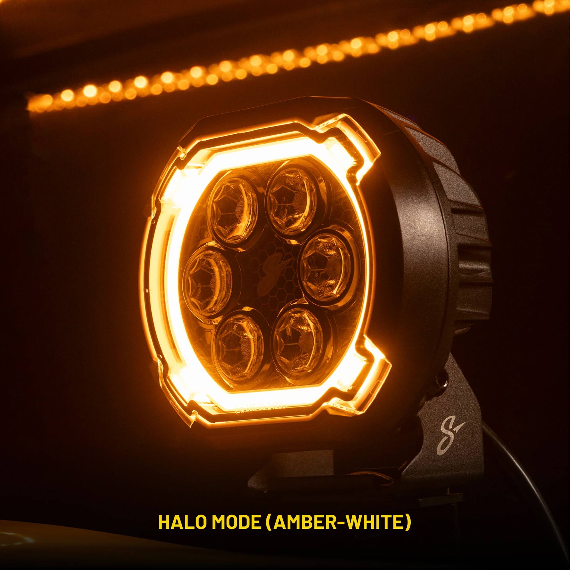 HALO MODE (AMBER-WHITE)