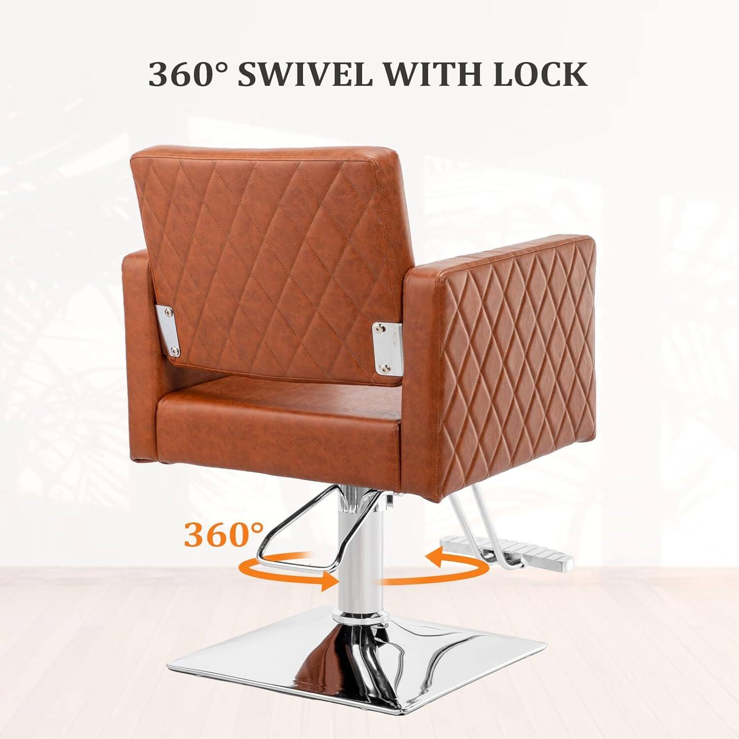 360° SWIVEL WITH LOCK