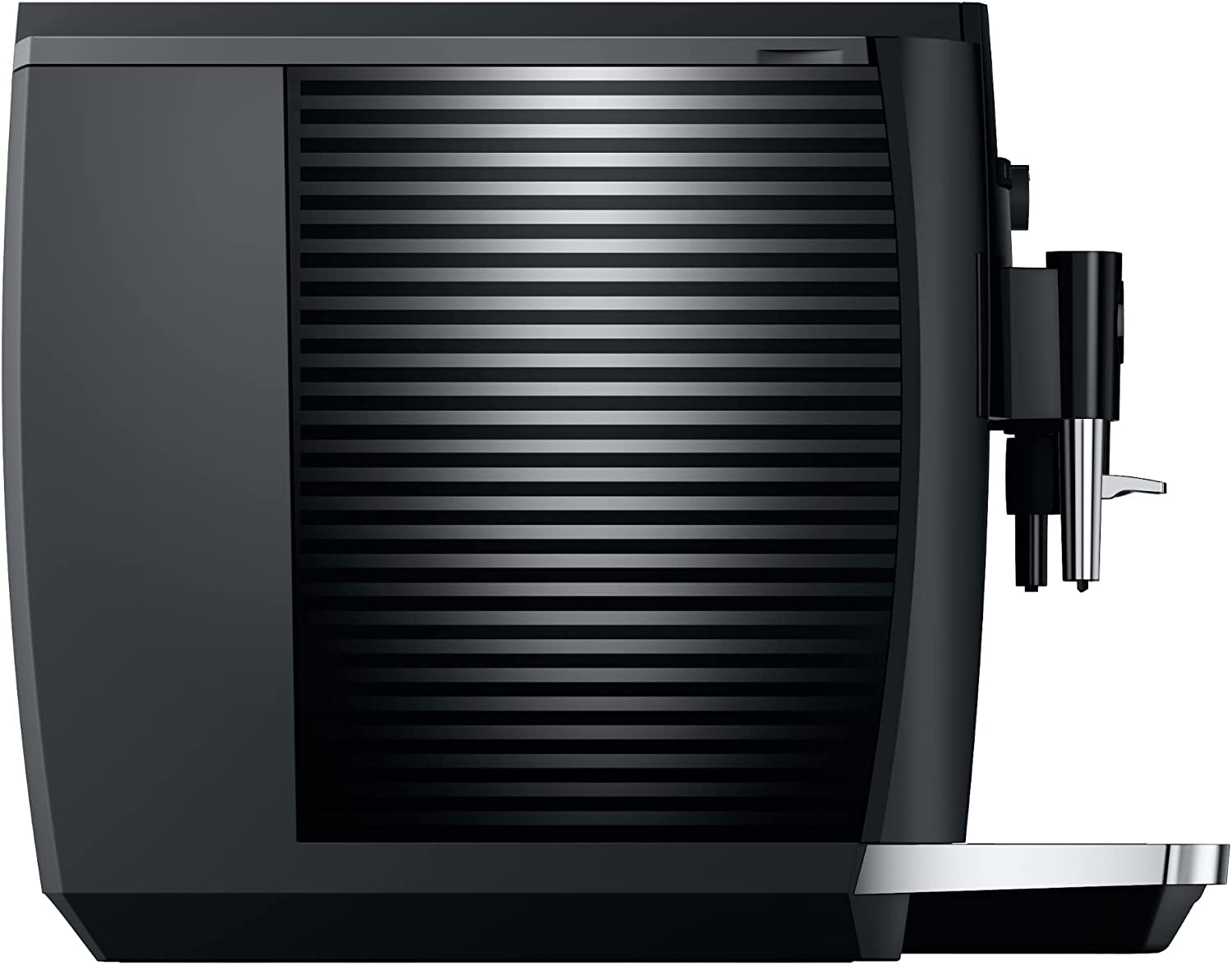 Angle. JURA - Jura E4 Automatic Coffee Machine - Black.