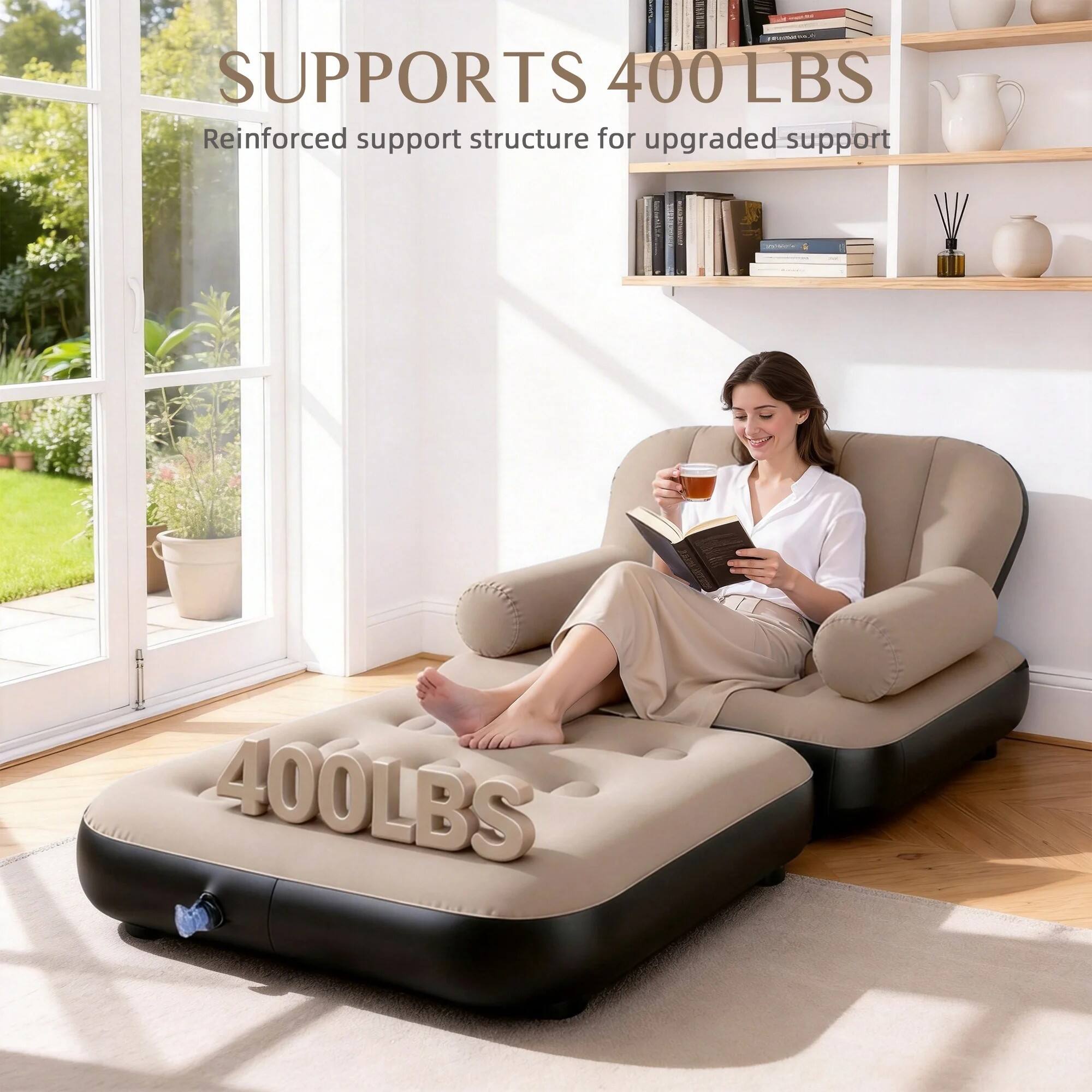 - SUPPORTS 400 LBS
- Reinforced support structure for upgraded support