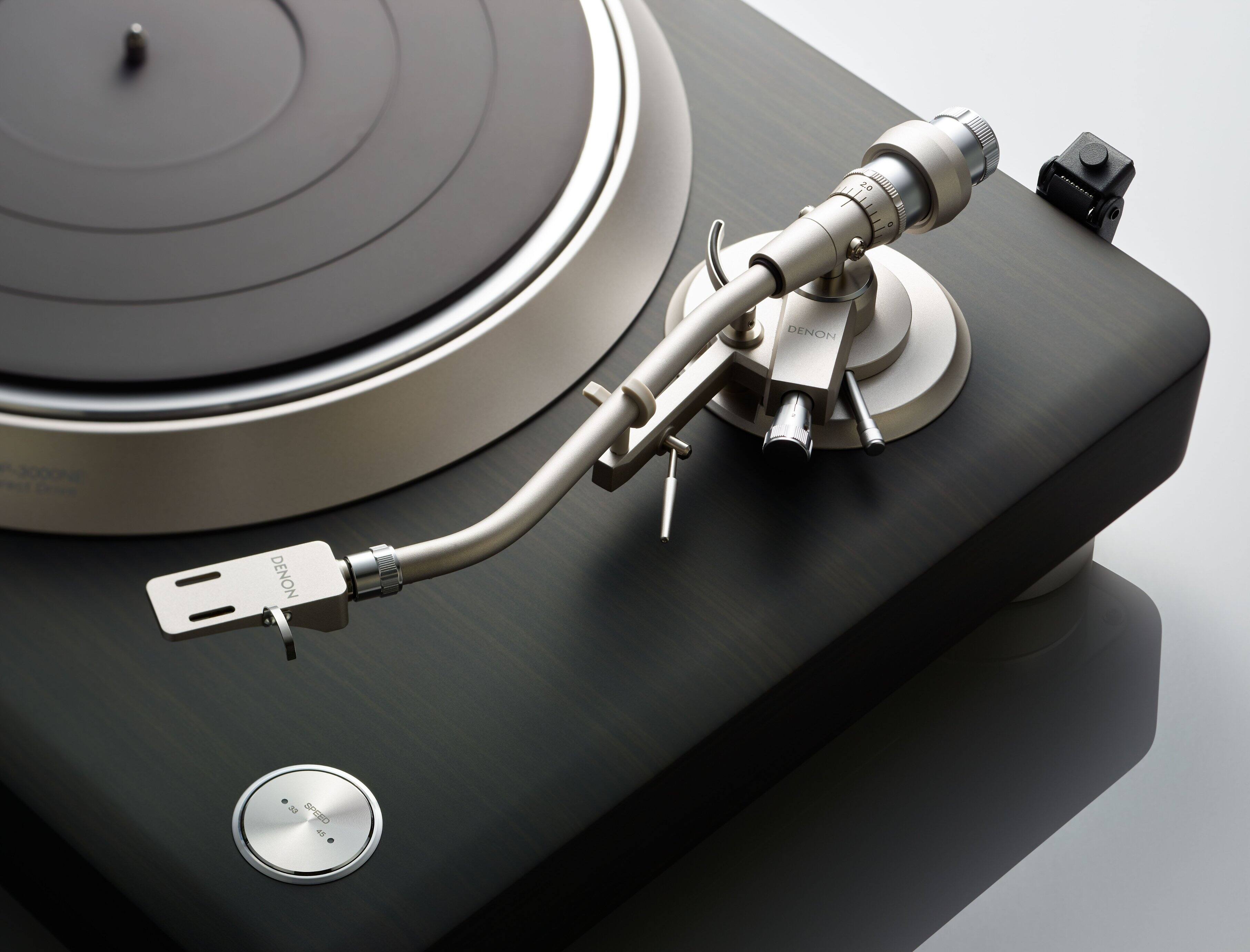 Alt View 11. Denon - DP-3000NE Record Turntable - Black.