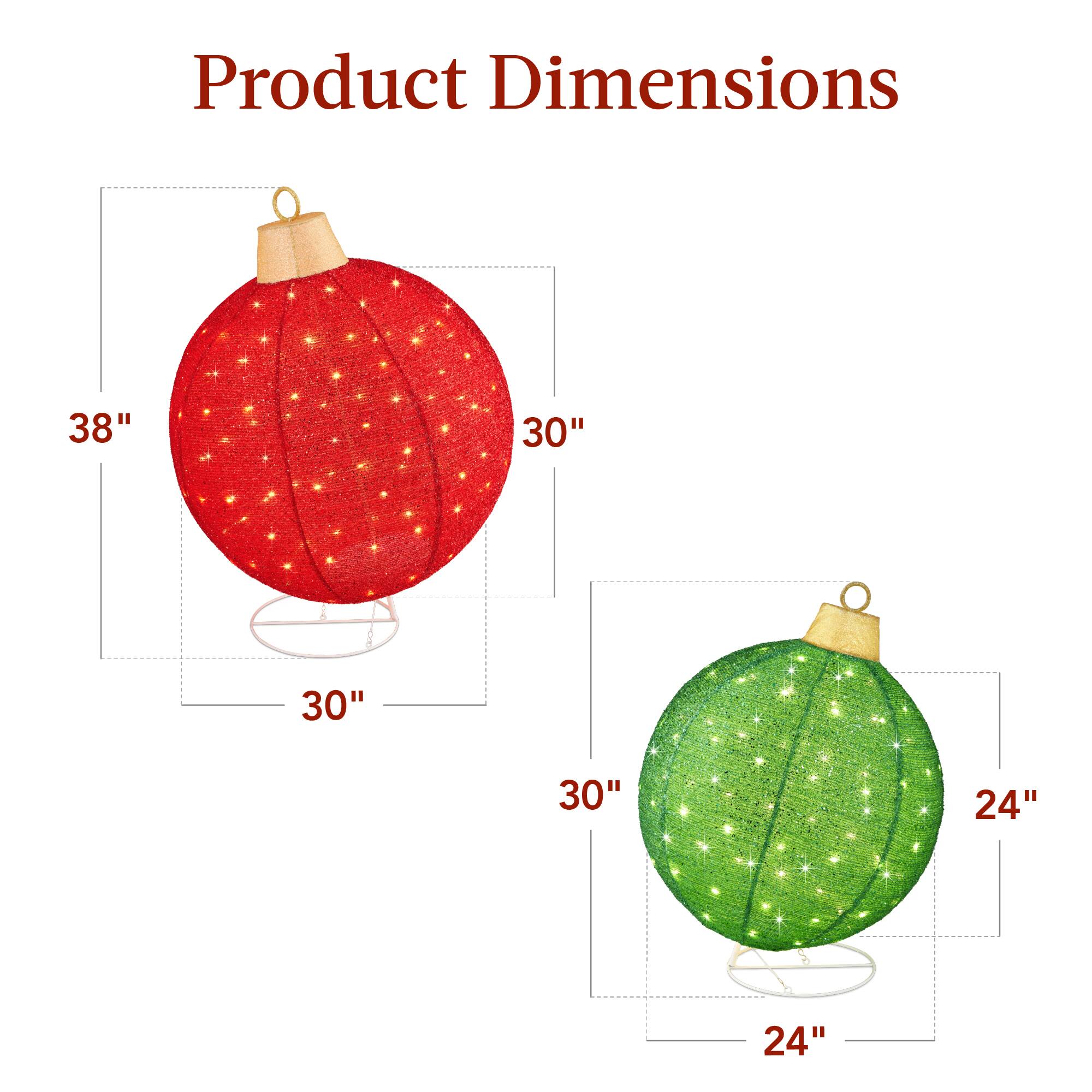 Product Dimensions

- 38" x 30" x 30"
- 30" x 24" x 24"