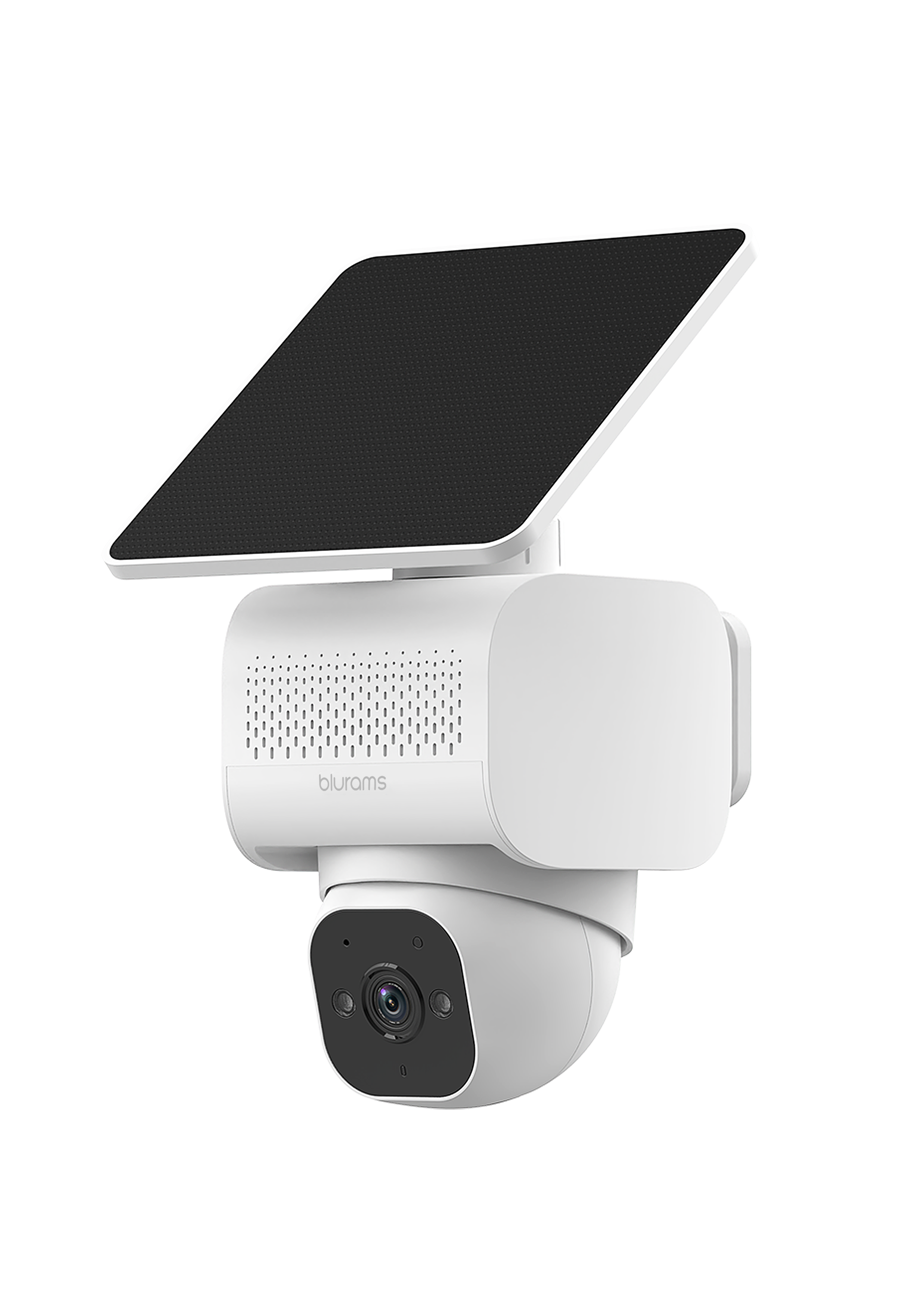 Alt View 6. Blurams - 4K Solar Security Camera Outdoor, Wireless Battery Powered with Solar Panel, AOV Motion Detection, Two-Way Talk, IP66 We.