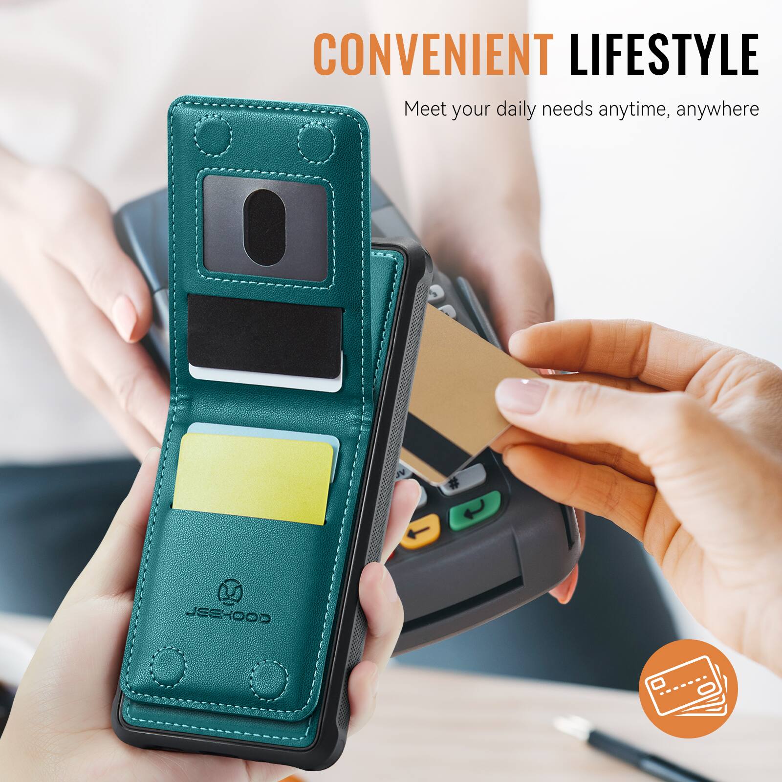 CONVENIENT LIFESTYLE  
Meet your daily needs anytime, anywhere  
JEEHOOD