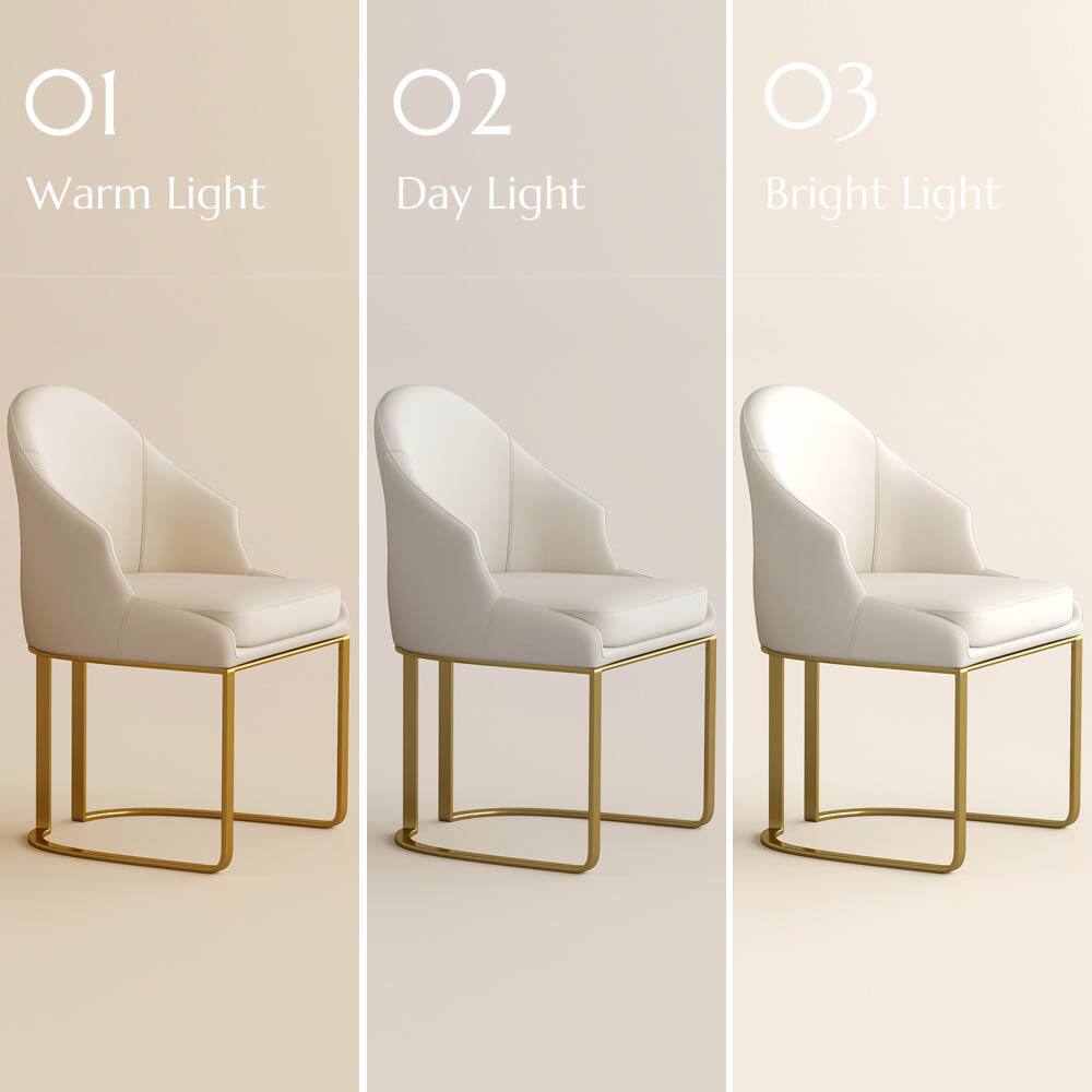 01 Warm Light  
02 Day Light  
03 Bright Light