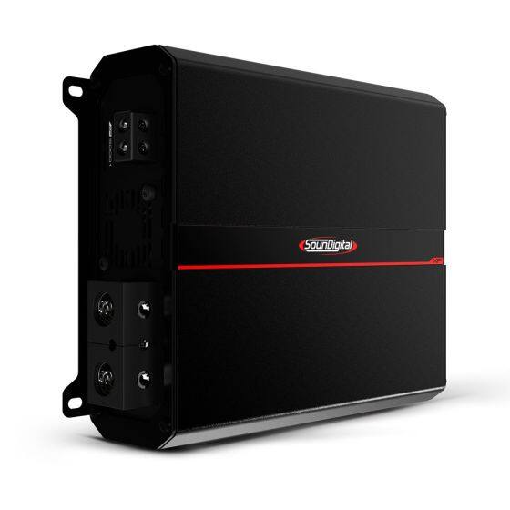 SounDigital - 3000.1 EVOX2 2 OHM 3000 Watt RMS 1 Channel Amplifier - Black