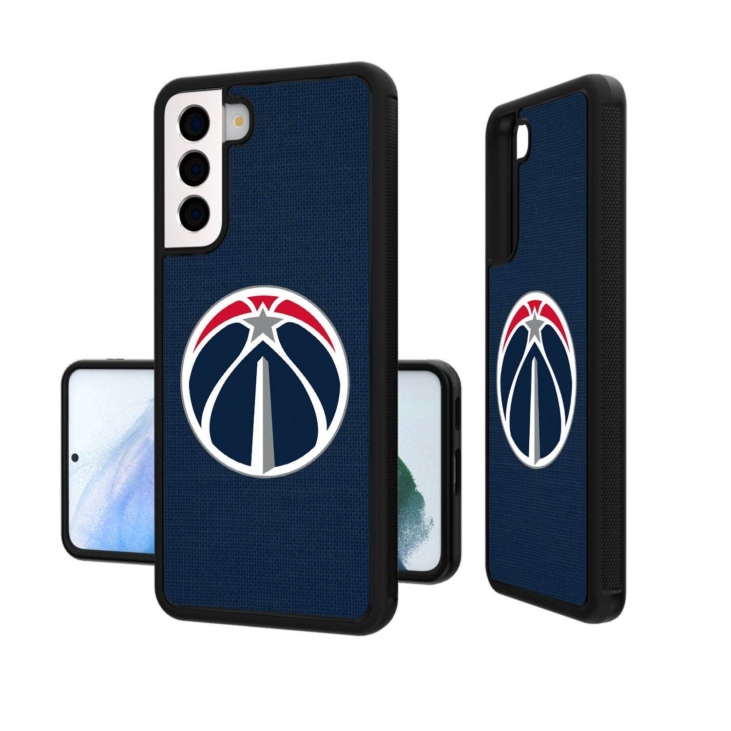 Front. Keyscaper - Washington Wizards Solid Design Galaxy Bump Case - Multicolor.