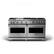 Front. Viking - 5 Series 8.0 Cu. Ft. Freestanding Double Oven Liquid Propane Gas Convection Range - Stainless steel.