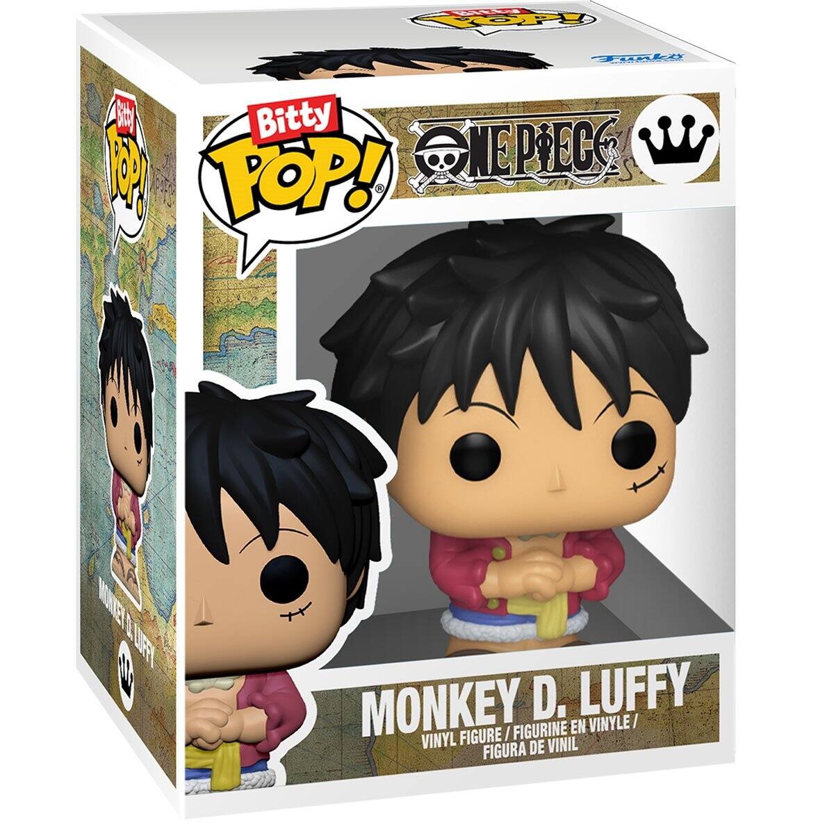 Bitty POP! ONE PIECE  
MONKEY D. LUFFY  
VINYL FIGURE / FIGURINE EN VINYLE / FIGURA DE VINIL