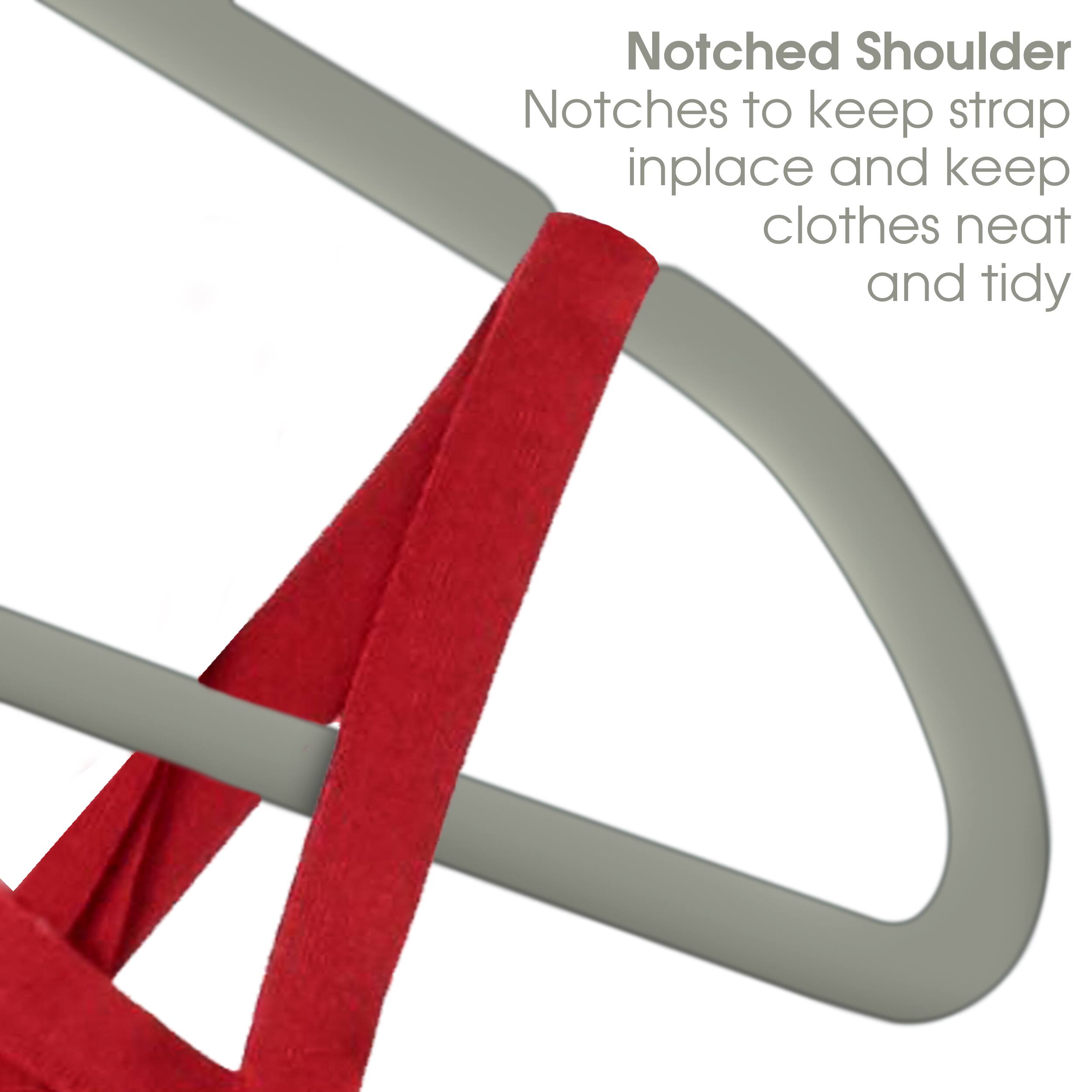 Notched Shoulder

Notches to keep strap inplace and keep clothes neat and tidy