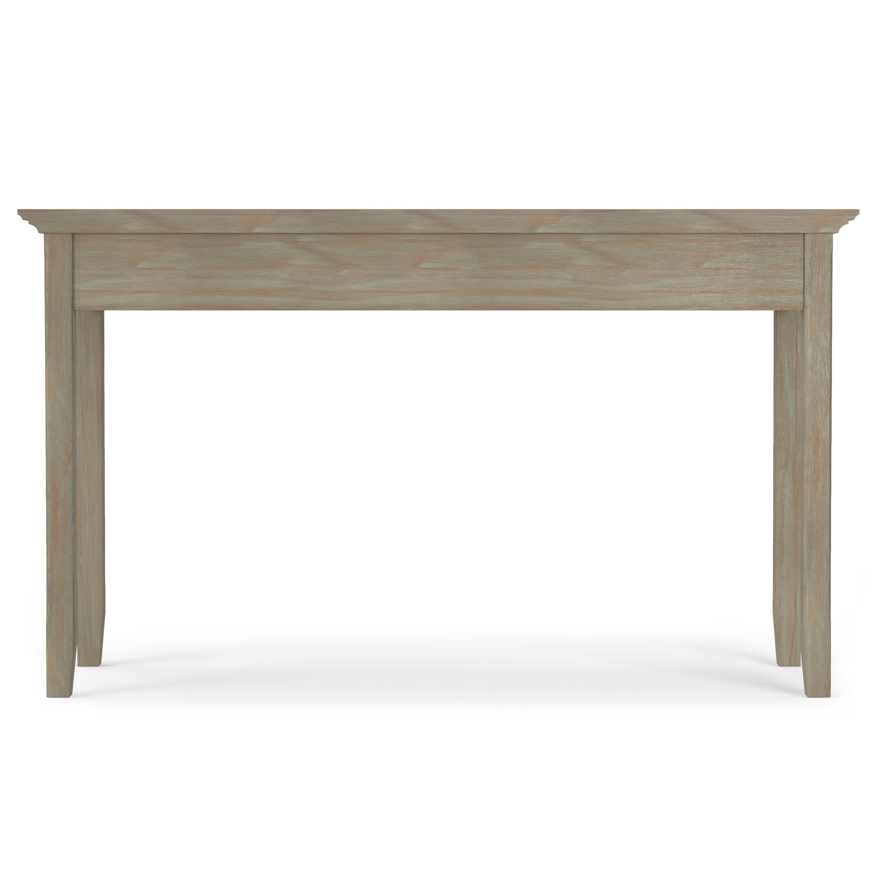 Alt View 1. Simpli Home - Amherst SOLID WOOD Transitional 54 inch Wide Desk in Distressed Grey - Distressed Grey.