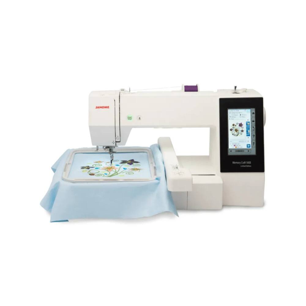 Janome - Memory Craft 500E Limited Edition Embroidery