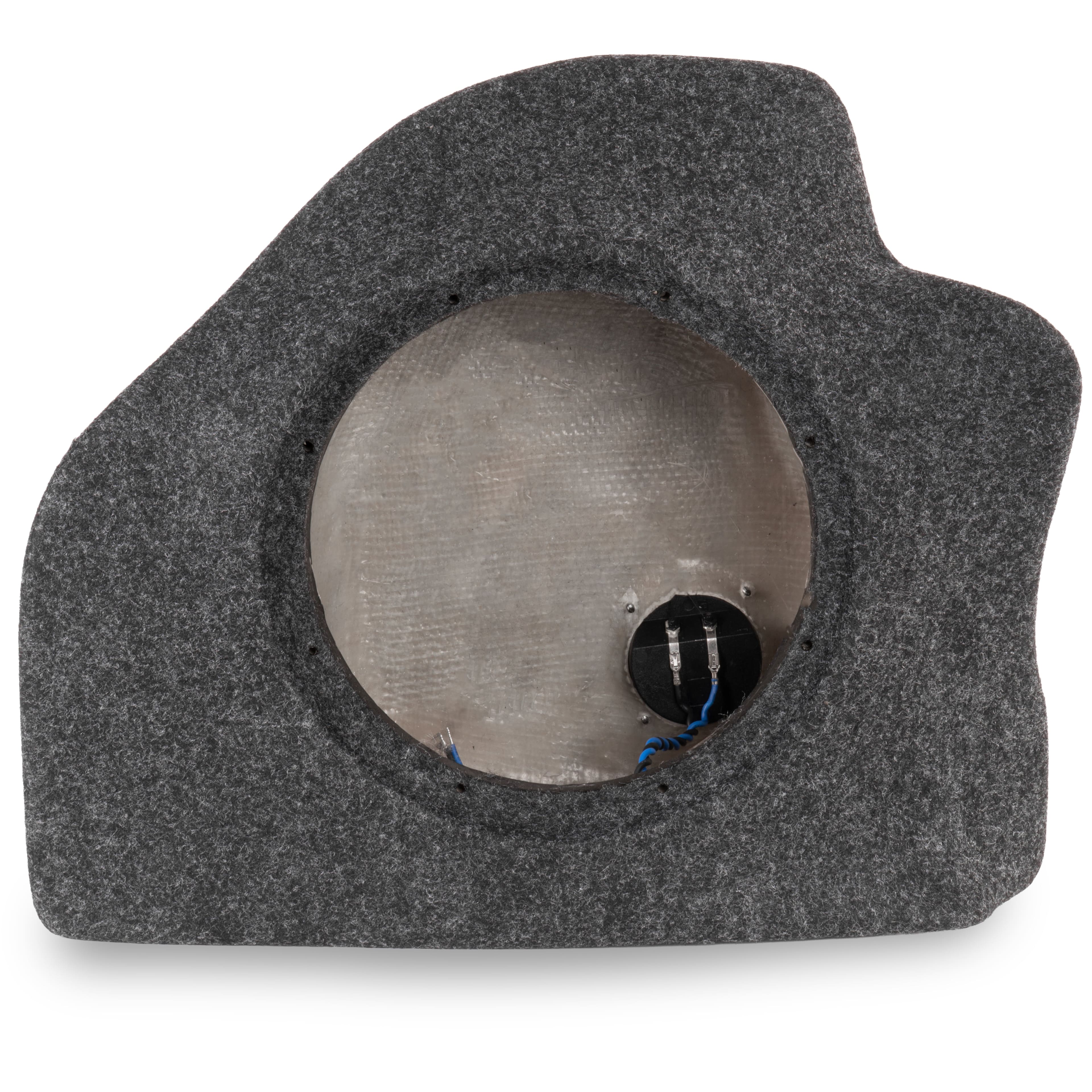 NVX - UBE-DOD-CHA-G7 BOOST Box Custom Fit 10in Empty Sealed Subwoofer Enclosure for select 2015-2023 Dodge Charger