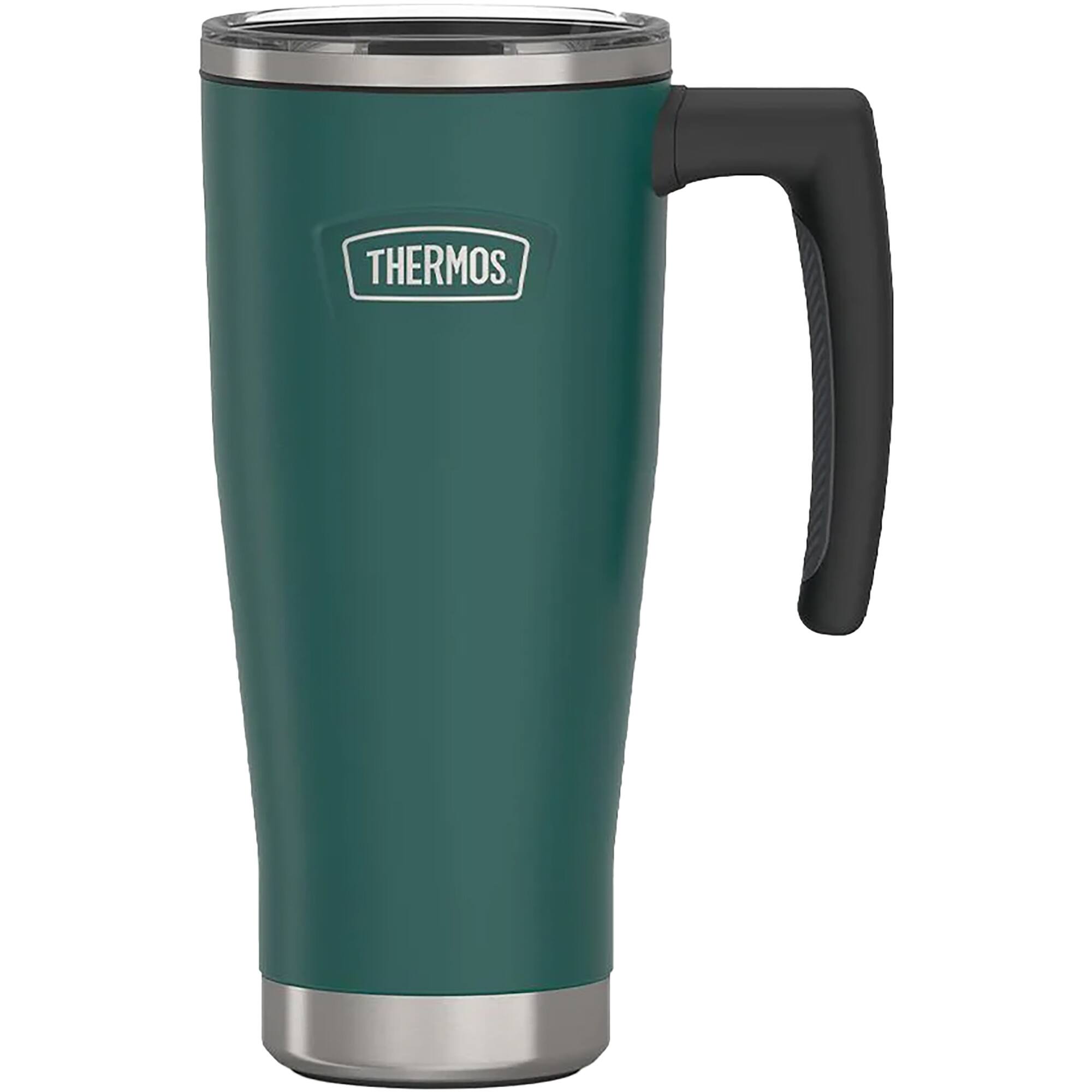 Front. Thermos - Thermos 18 oz. Icon Vacuum Insulated Stainless Steel Mug - Spruce - Spruce.