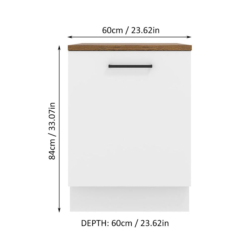 60cm / 23.62in  
84cm / 33.07in  
DEPTH: 60cm / 23.62in