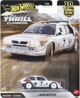 Mattel - Hot Wheels Premium: Thrill Climbers Lancia Delta S4 - COLLECTIBLES - Multicolor
